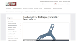 Desktop Screenshot of feuerwehreinkauf.de